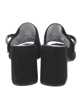 Prada Suede Slides