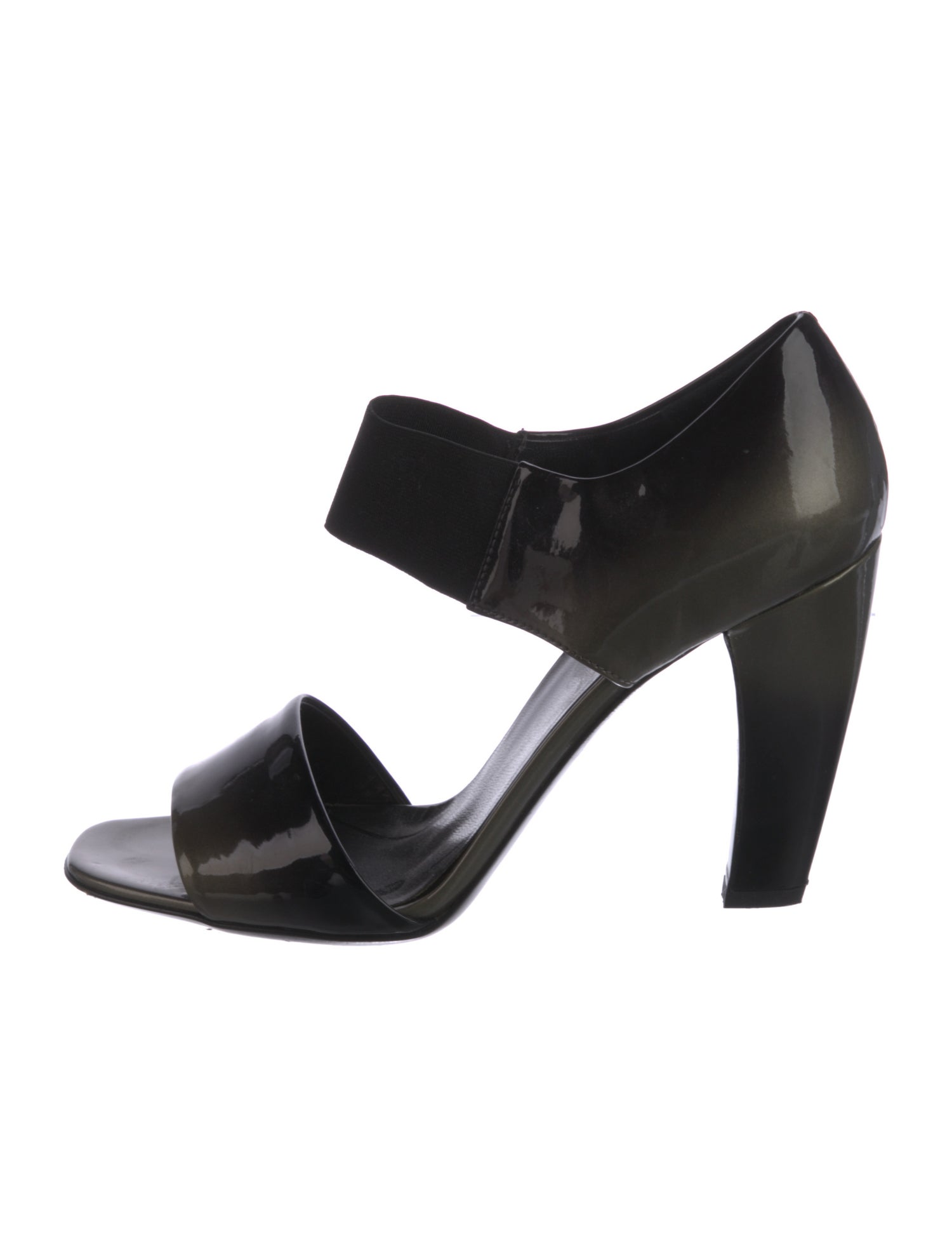 Prada Patent Leather Sandals