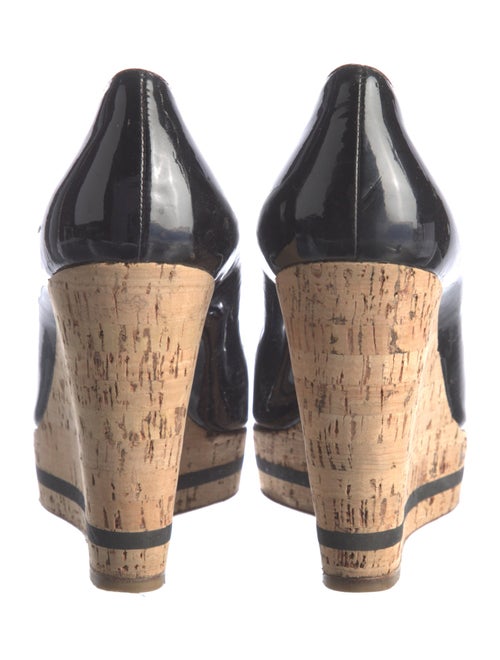 Prada Patent Leather Slides