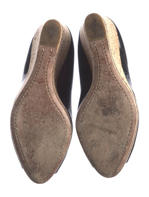 Prada Patent Leather Slides