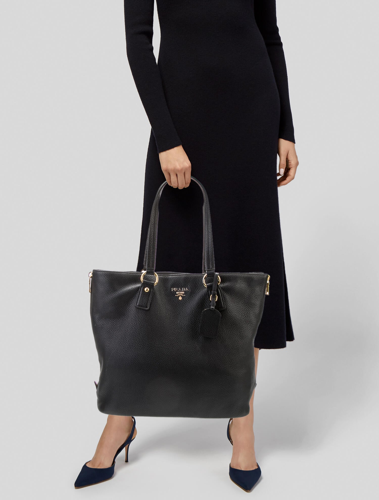 Prada Vitello Daino Leather Tote