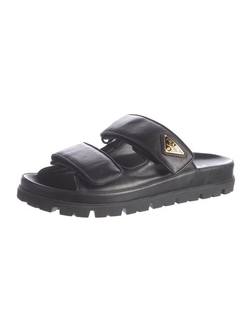 Prada Leather Slides