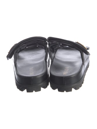 Prada Leather Slides