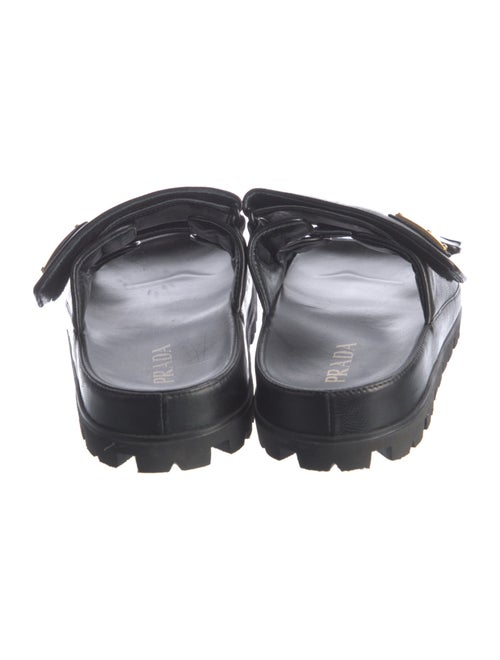 Prada Leather Slides