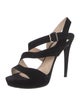 Prada Suede Slingback Sandals