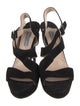 Prada Suede Slingback Sandals