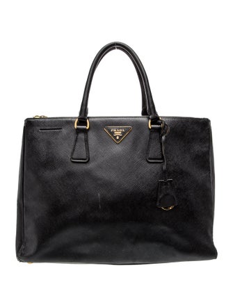 Prada Saffiano Lux Leather Galleria Double Zip Large