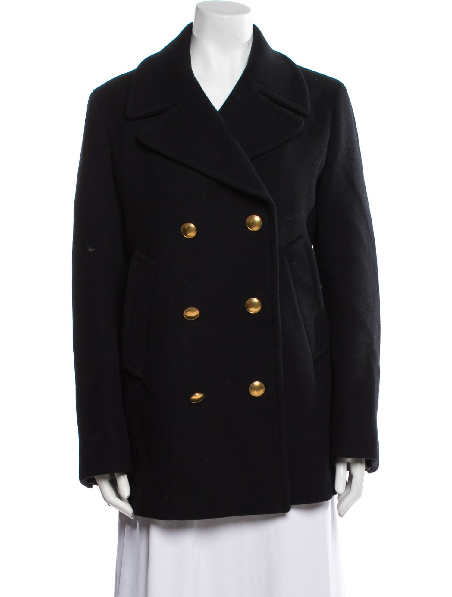 Prada 2021 Virgin Wool Peacoat