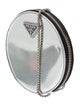 Prada Enameled Metal Triangle Minaudière