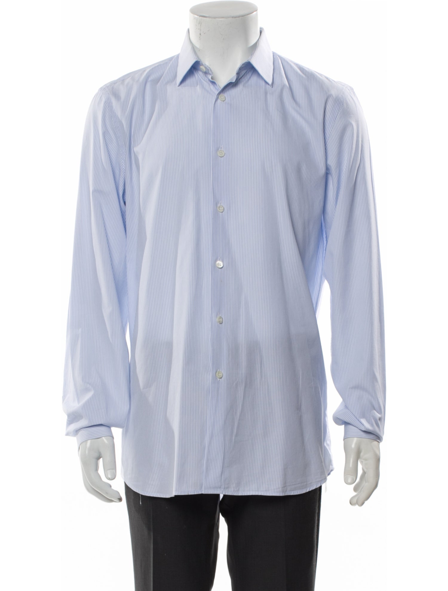 Prada 2011 Striped Dress Shirt