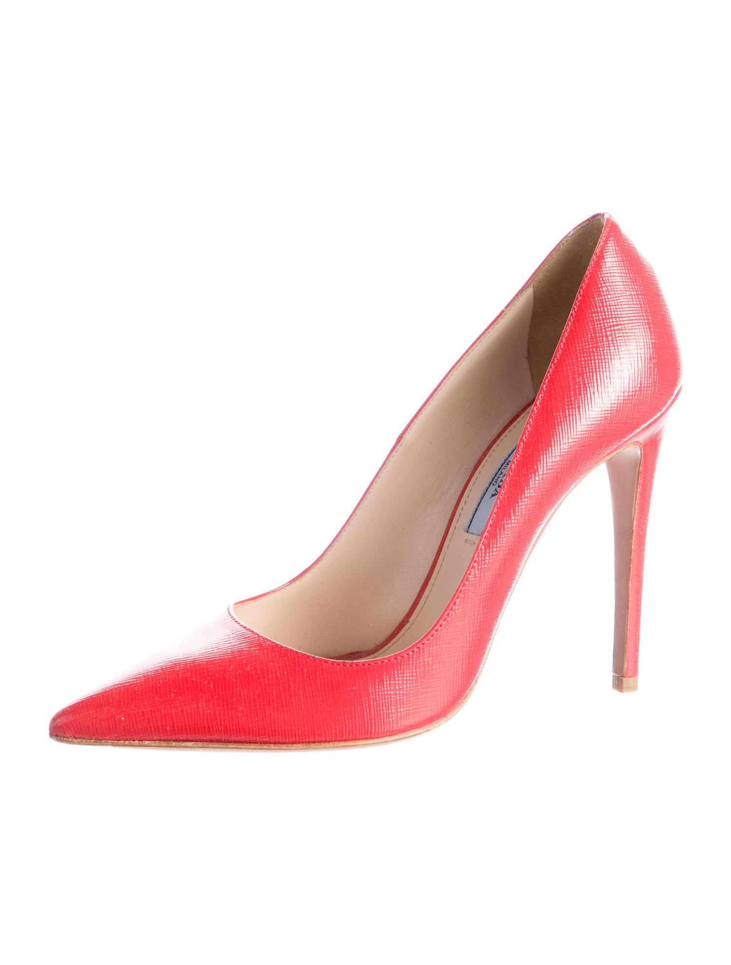 Prada Saffiano Leather Pumps