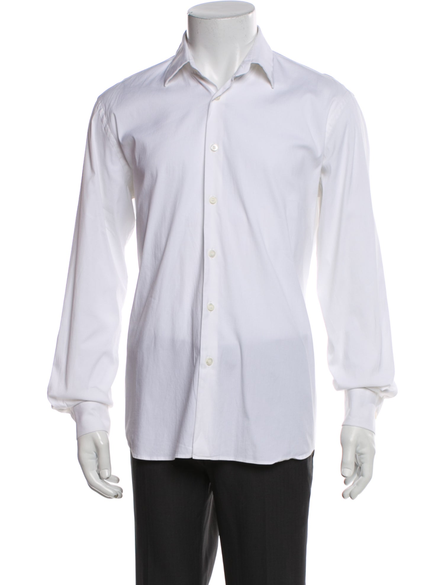 Prada 2000's Long Sleeve Dress Shirt