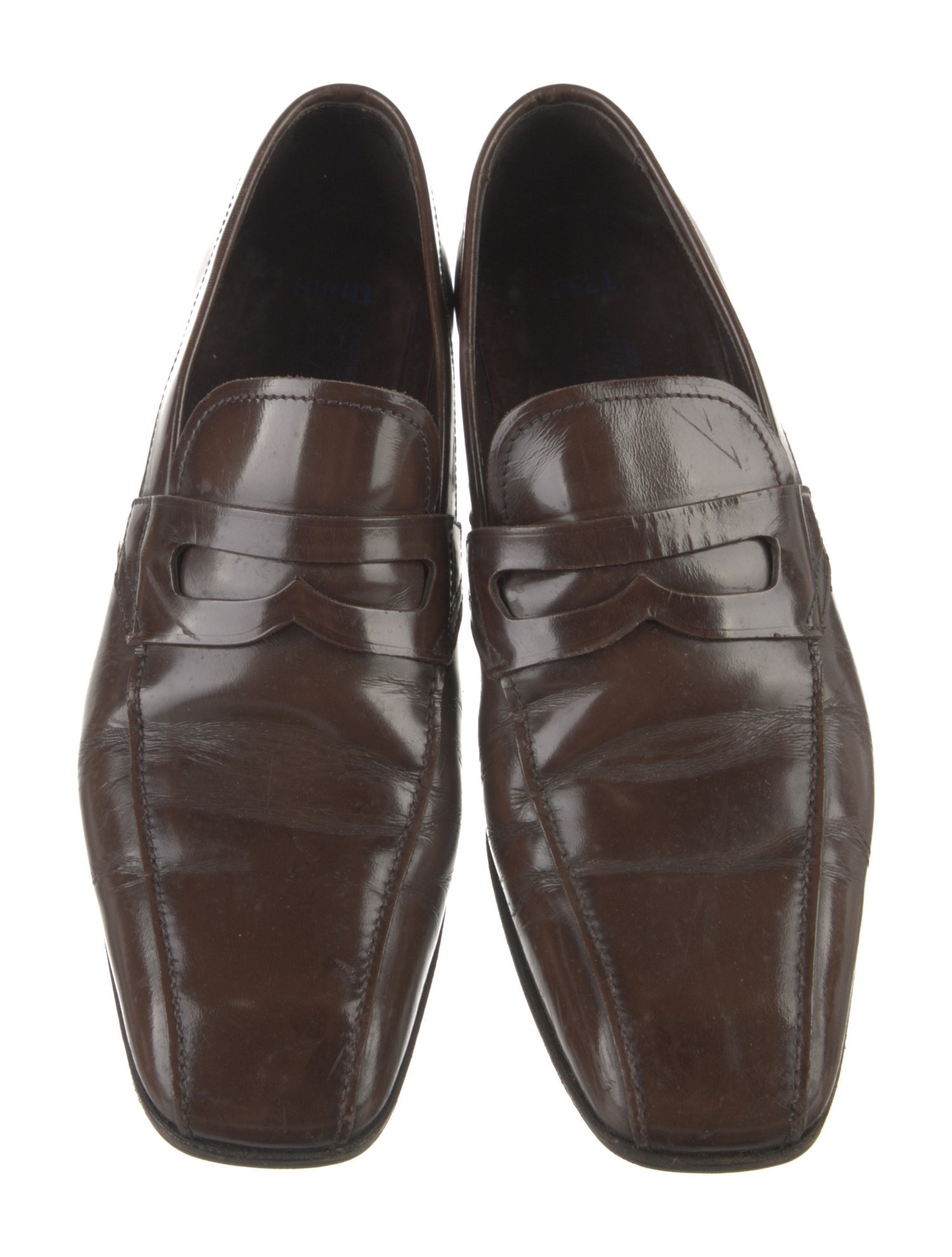 Prada Patent Leather Monk Straps