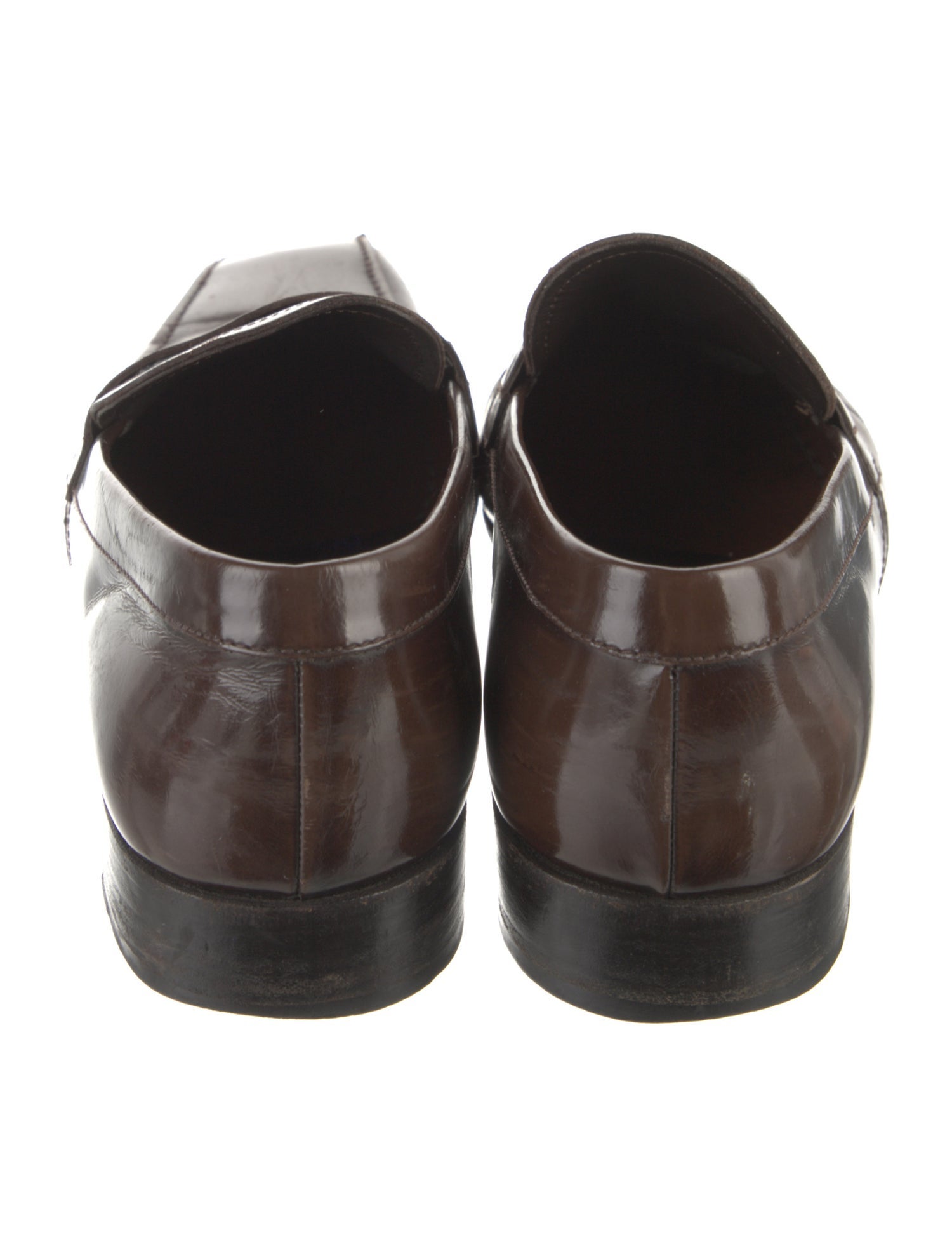 Prada Patent Leather Monk Straps