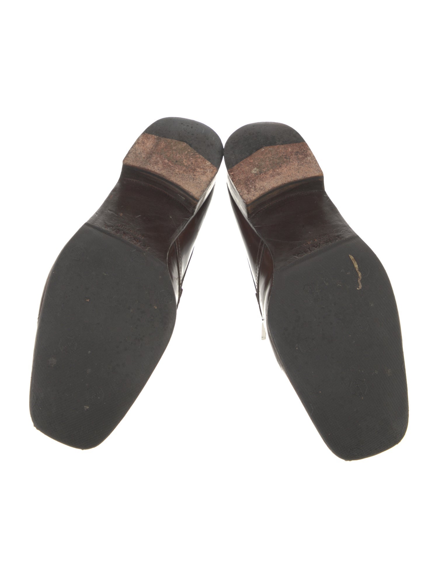 Prada Patent Leather Monk Straps