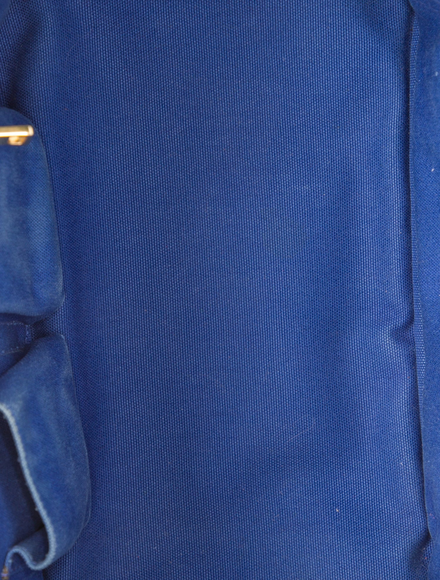 Prada Enameled Metal Triangle Canapa Small Logo Tote Small