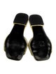 Prada Satin Crystal Embellishments Slides