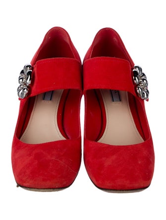 Prada Suede Pumps