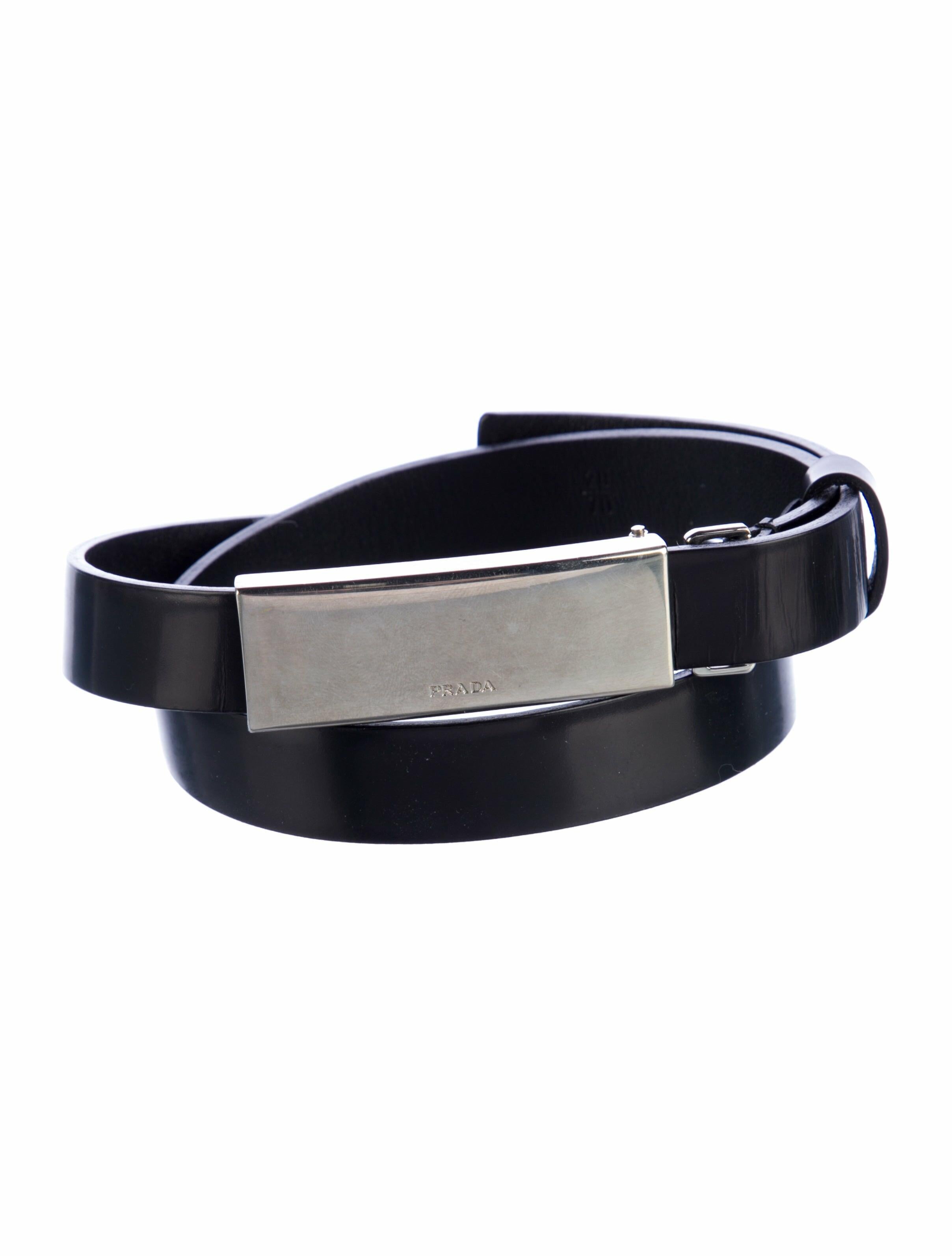 Prada Leather Belt