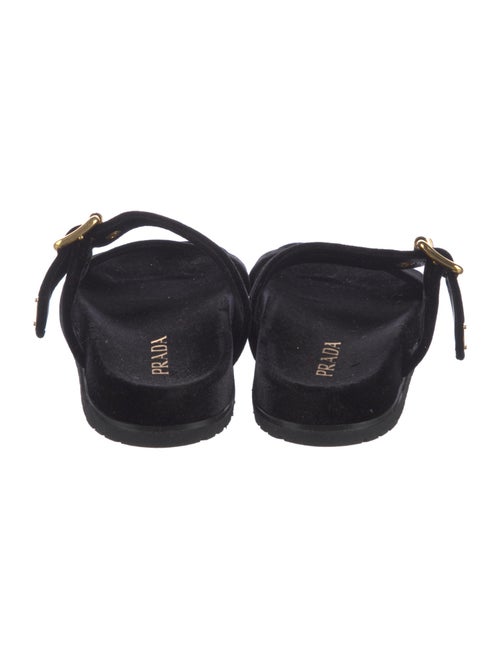Prada Velvet Slides
