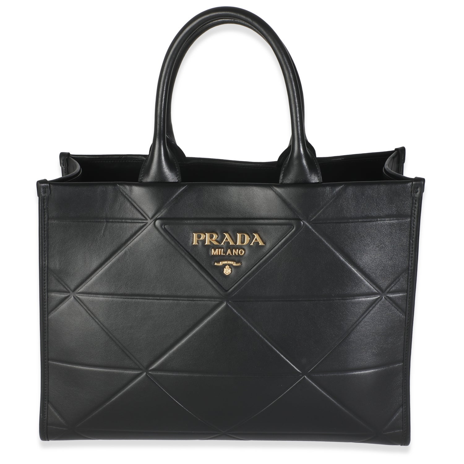 Prada Medium City Calf Symbole Tote