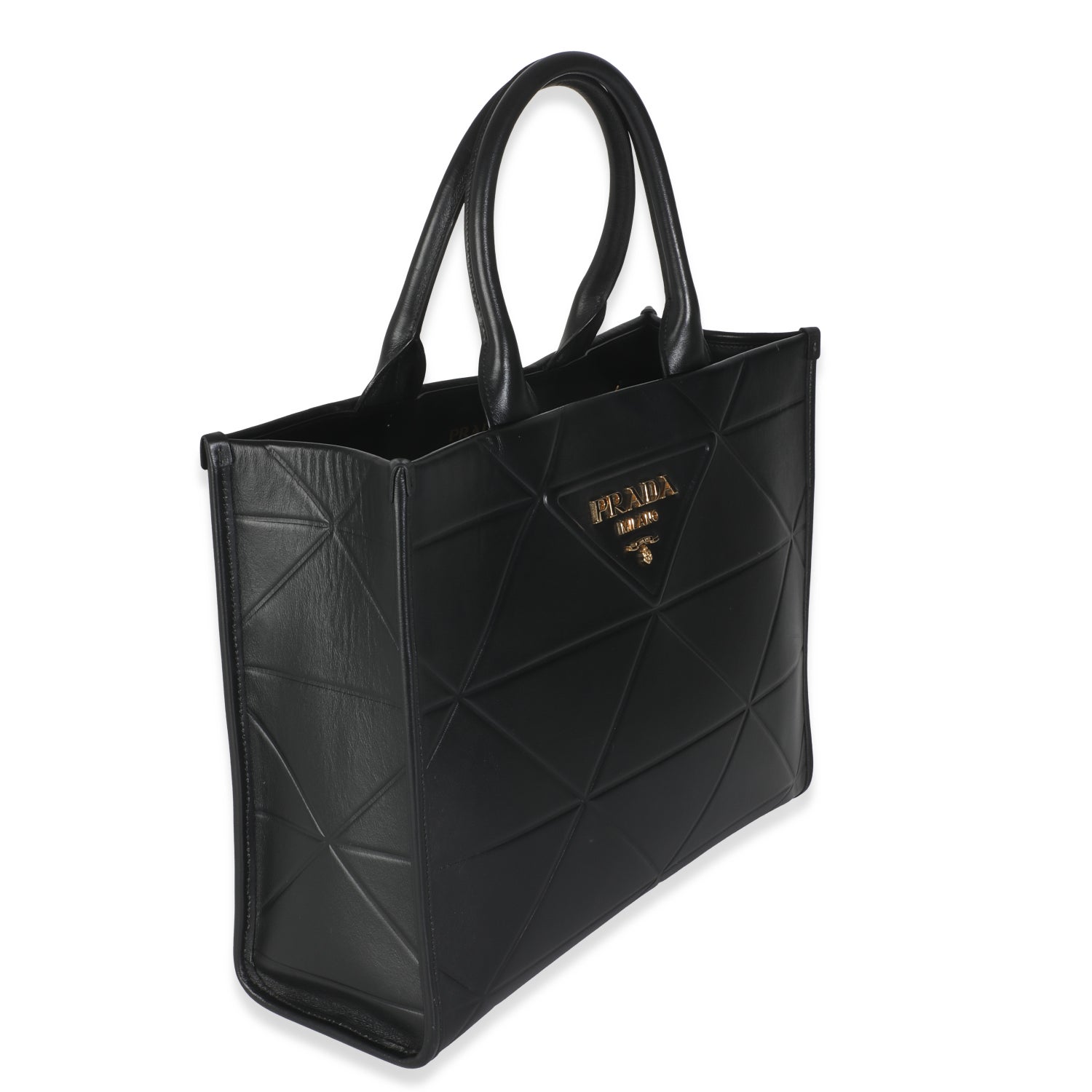 Prada Medium City Calf Symbole Tote
