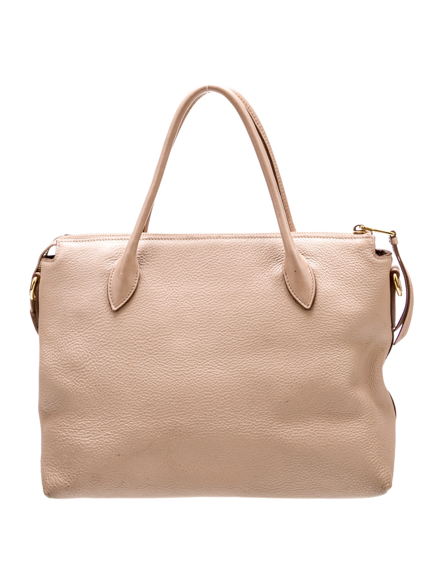 Prada Vitello Daino Leather Top Handle Bag