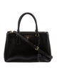 Prada Saffiano Leather Galleria Double Zip Small