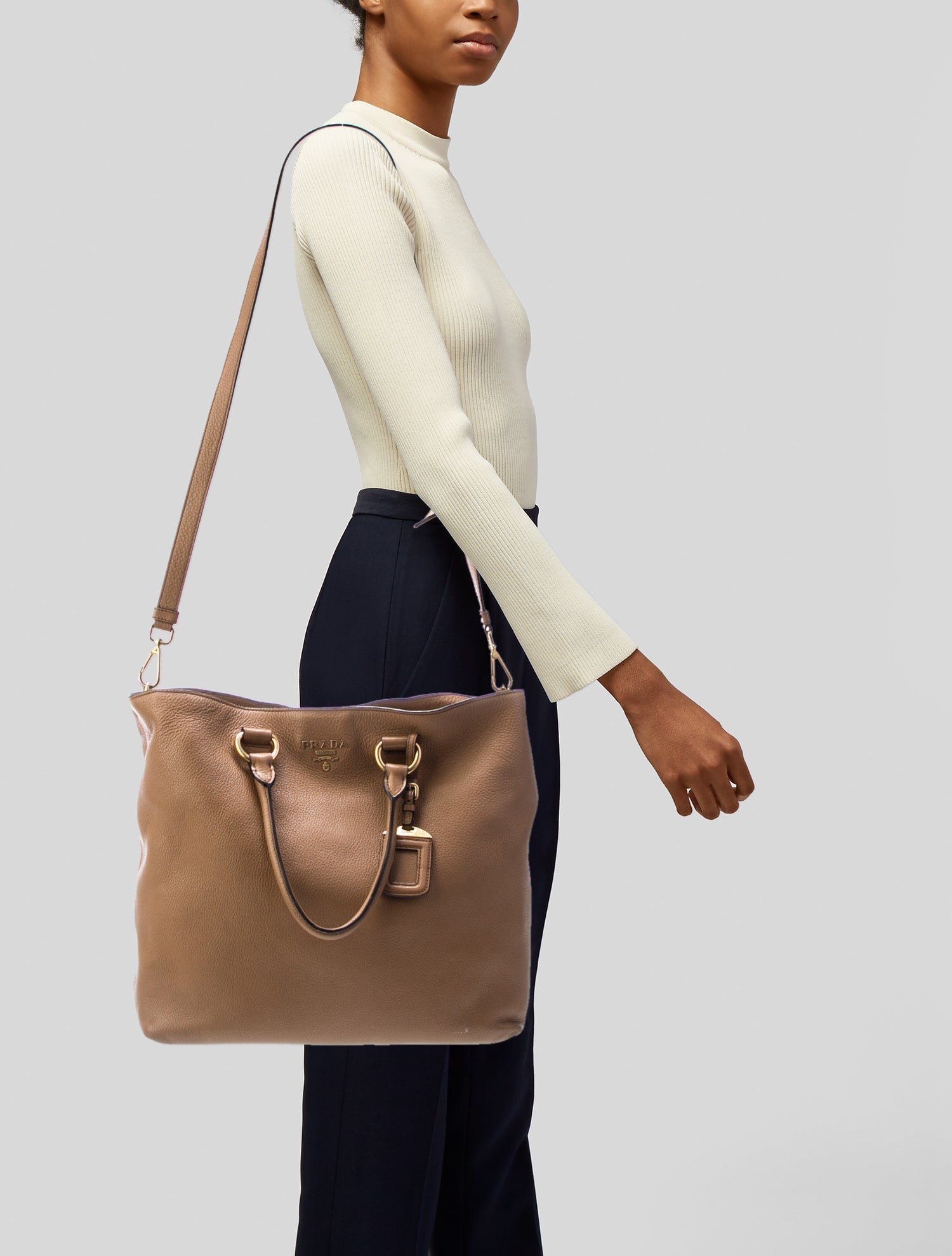 Prada Vitello Daino Leather Phenix