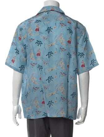 Prada 2025 Enameled Metal Triangle Shirt