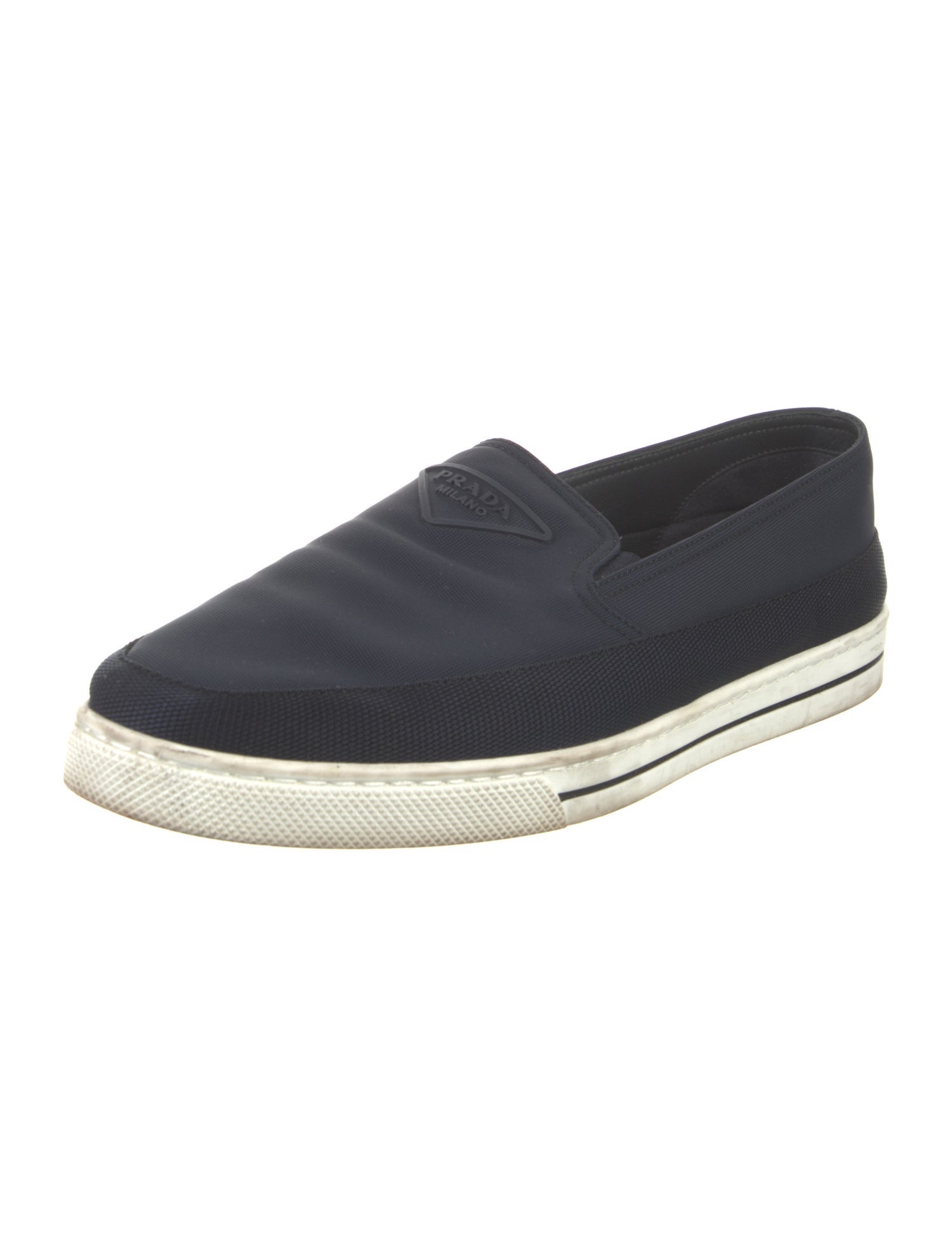 Prada Nylon Printed Sneakers