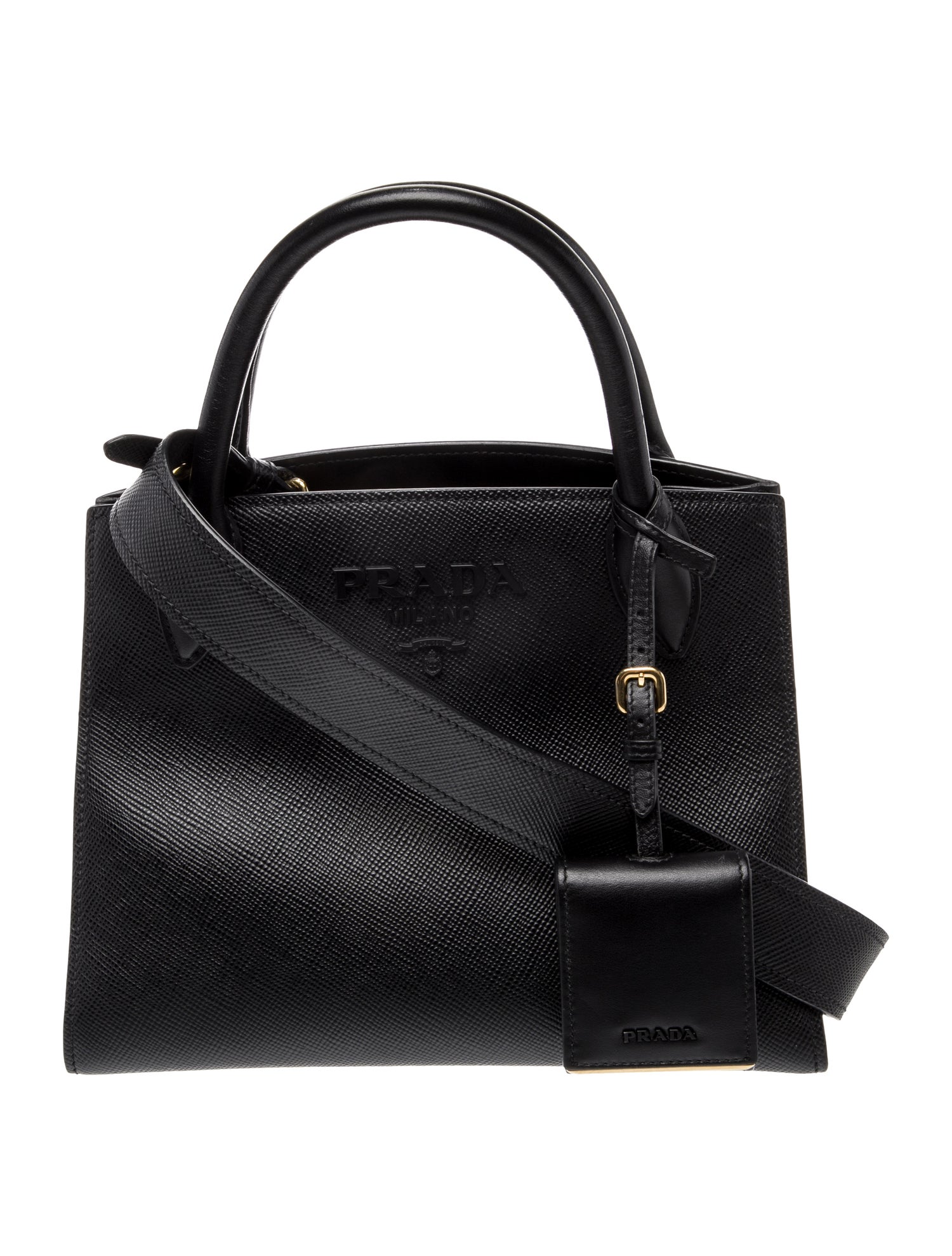 Prada Saffiano Leather Monochrome Small