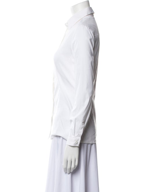 Prada 2016 Long Sleeve Button-Up Top