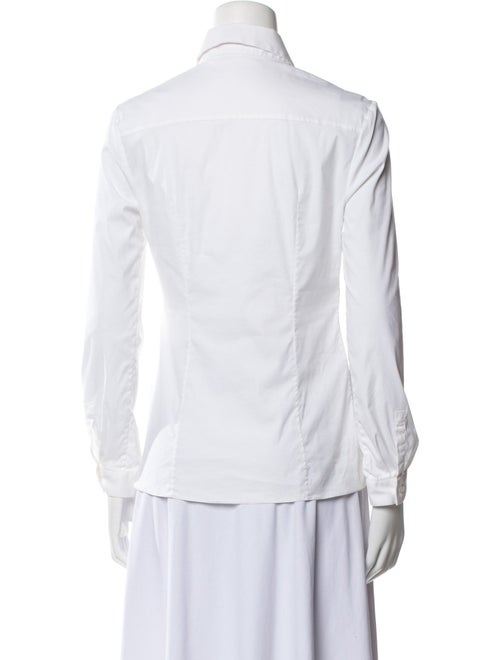 Prada 2016 Long Sleeve Button-Up Top