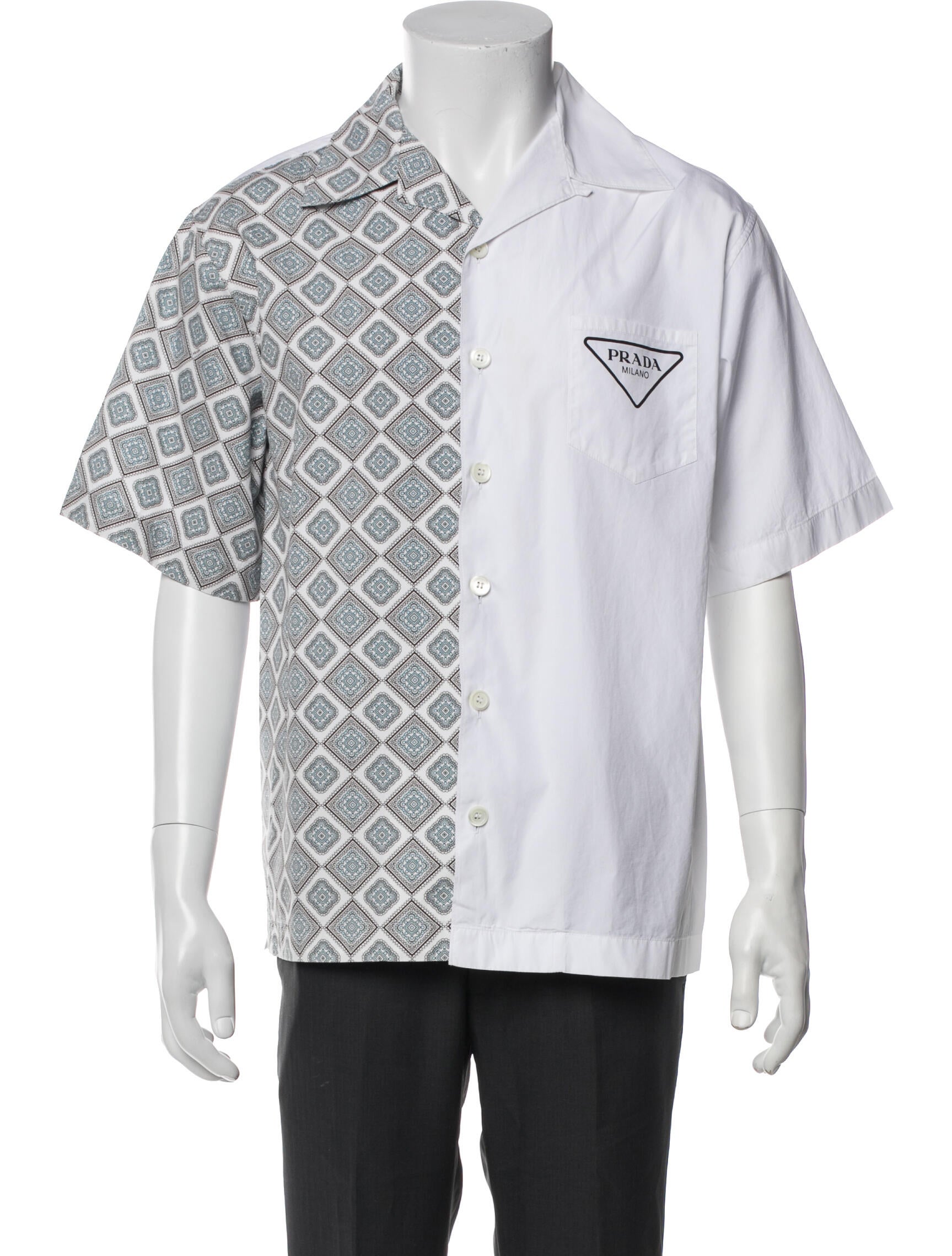 Prada 2023 Graphic Print Shirt