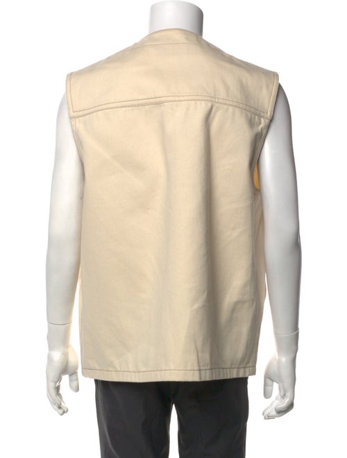 Prada 2023 Enameled Metal Triangle Vest