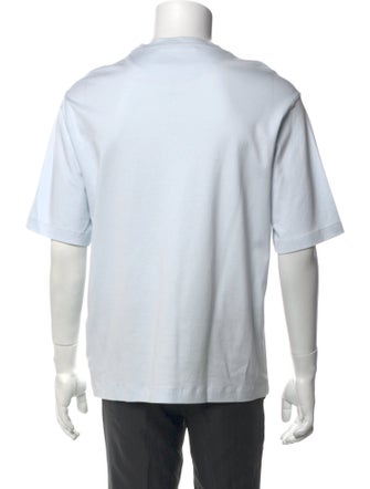 Prada 2024 Enameled Metal Triangle T-Shirt