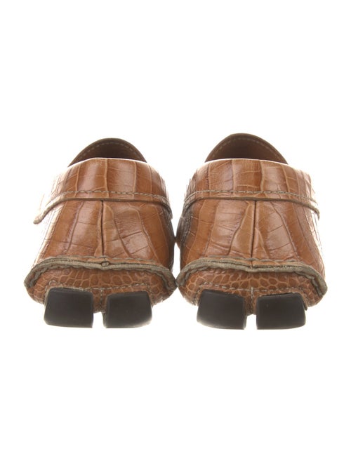 Prada Embossed Leather Drivers