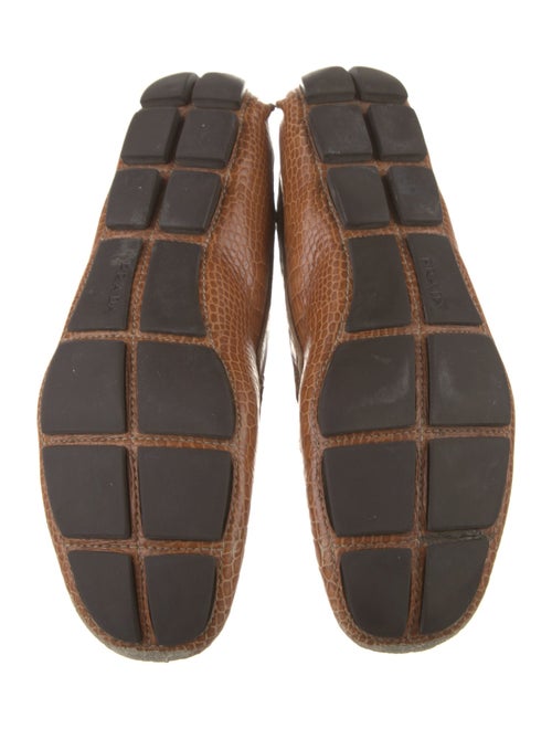 Prada Embossed Leather Drivers