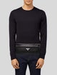 Prada Enameled Metal Triangle Belt Bag