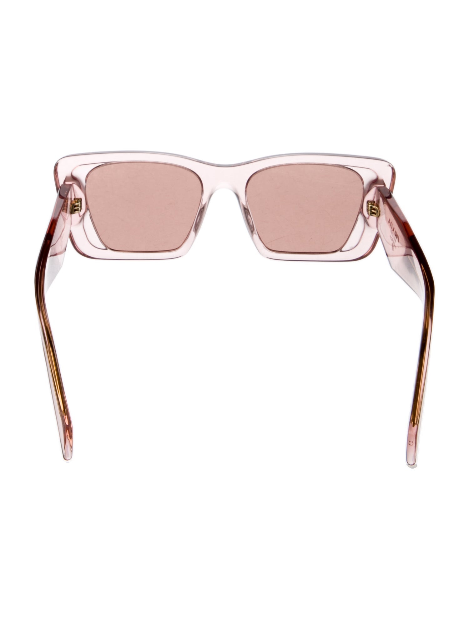 Prada Square Tinted Sunglasses