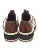Prada Leather Lasercut Accents Oxfords