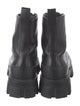Prada Leather Combat Boots