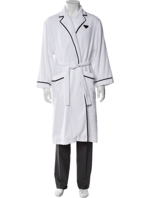 Prada 2021 Enameled Metal Triangle Robe