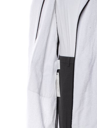 Prada 2021 Enameled Metal Triangle Robe