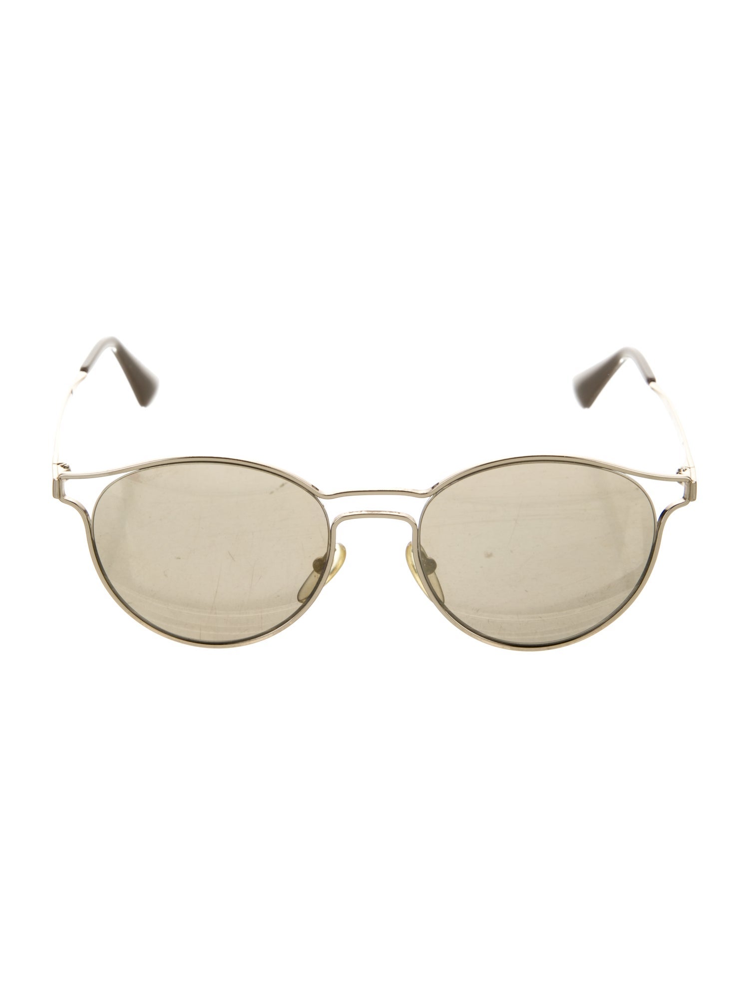 Prada Round Tinted Sunglasses
