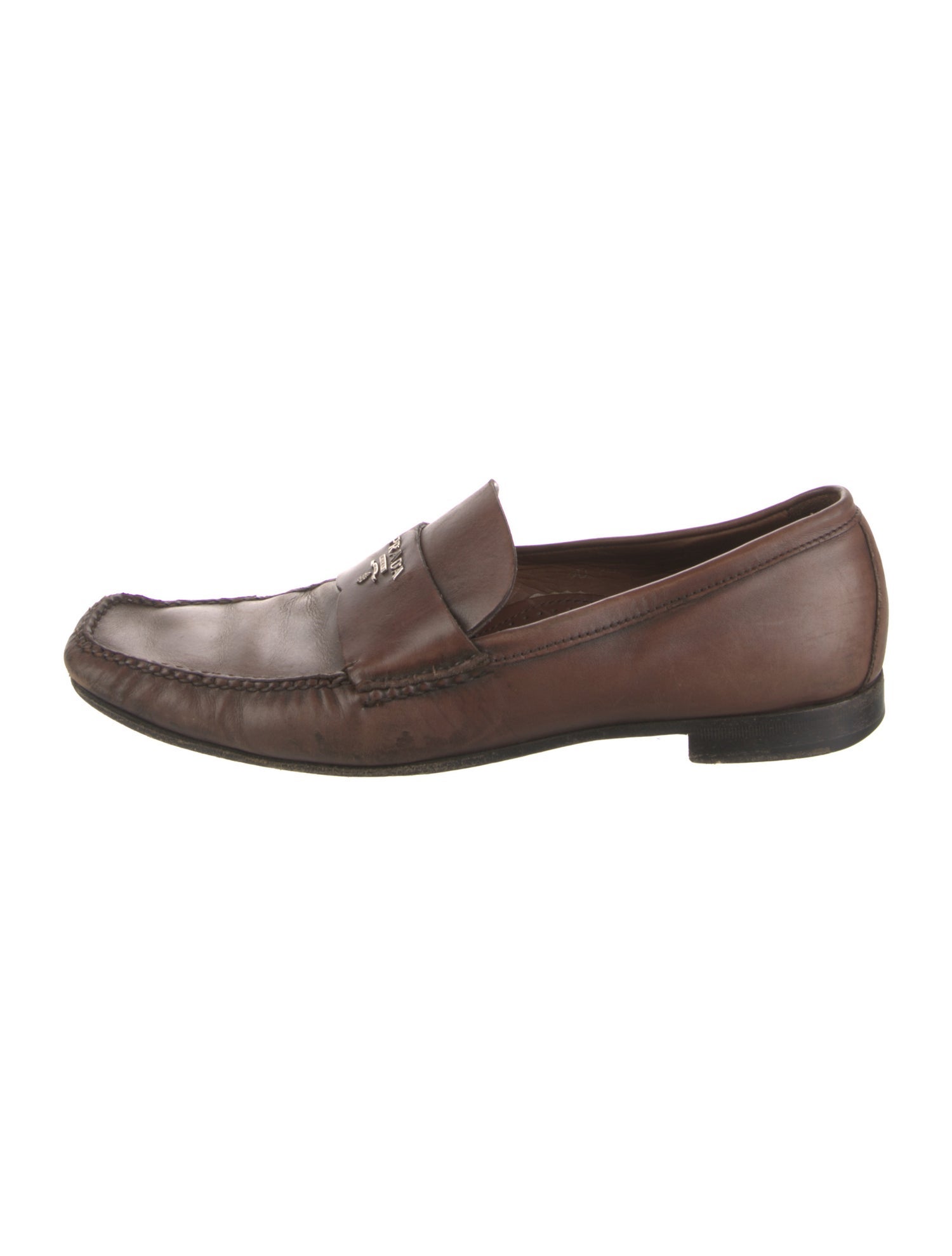Prada Vintage Leather Dress Loafers