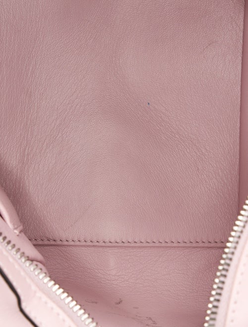 Prada Enameled Metal Triangle Supernova Small