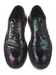Prada Patent Leather Eyelet Trim Brogues