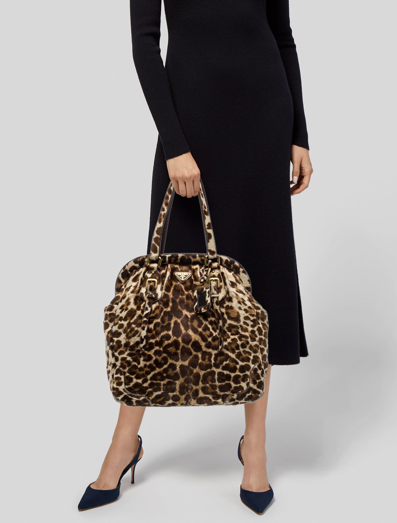 Prada Cavallino Shoulder Bag